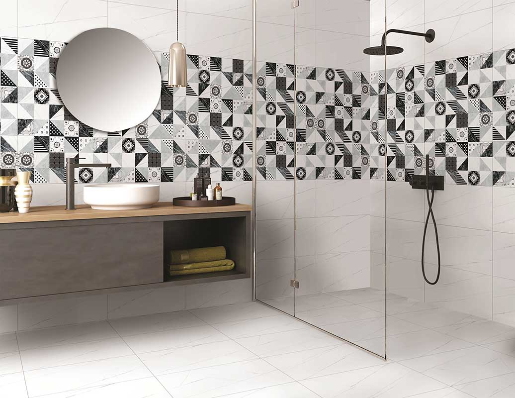 Urban Gray Bathroom Tile