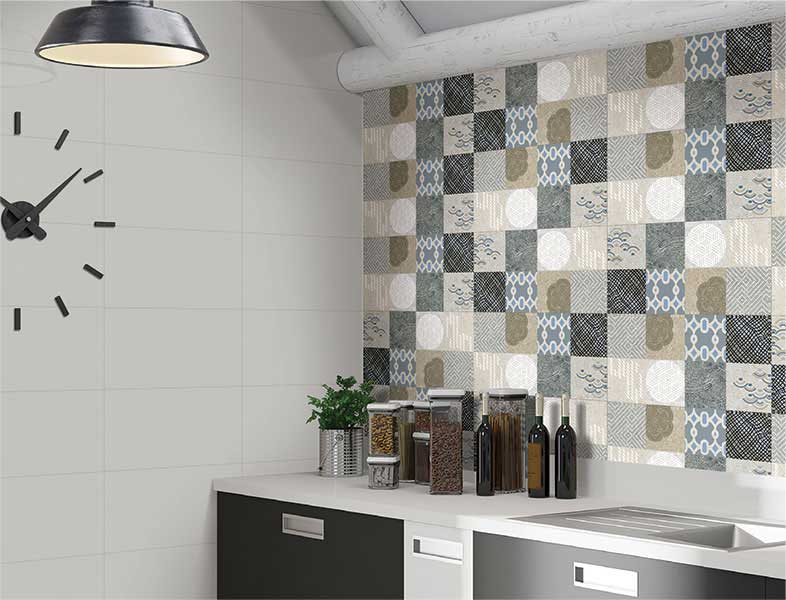 Beige Kitchen Marble Tile